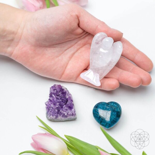 Car Crystals for Protection - Angel, Heart & Cluster - Image 2